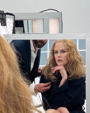 Nicole Kidman Instagram - Backstage 🖤 #Balenciaga