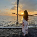 Nicole Scherzinger Instagram - From Sunset Blvd. to sunset at sea… sweet surrender 🙏🏽