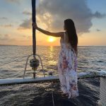 Nicole Scherzinger Instagram – From Sunset Blvd. to sunset at sea… sweet surrender 🙏🏽