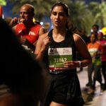 Nikita Dutta Instagram - 🏃‍♀️🏃‍♀️🏃‍♀️🏃‍♀️🏃‍♀️🏃‍♀️🏃‍♀️ I had picked up running a decade ago to get some extra cardio in my routine. And with time it feels like a part of my system. It makes me happy, alive and free. Running a marathon is like constantly checking how fit I am. There is no cheat code or short cut! And the best thing about running this marathon is the city’s spirit that keeps you going. With every single person running, organising or cheering, Mumbai city is at its positive best. As a mumbaikar, this should be on your to do list if you haven’t done it as yet! And for every aspiring runner, it’s never too late to start, any distance is a good distance and any pace is a good pace to begin with. 💪💪 . . @tatamummarathon #TMM2024 #HalfMarathon #21km #HRXRunningSquad #WeAreAllBornToRun #Runners