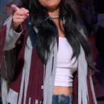 Nikki Garcia Instagram - Shimmy, shimmy y’all! Let’s give a shout out to the real star of last night, @nikkigarcia’s jacket! ⭐️🇺🇸⭐️ #Barmageddon