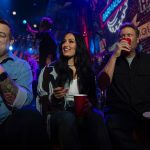 Nikki Garcia Instagram - Tonight is a lot FUN on @barmageddonusa and we have a super hot guest bartender! My husband @theartemc 😍❤️‍🔥🥃🕺🏼 Tune in at 11pm on @usanetwork TONIGHT to see @colbiecaillat take on @davidarquette in a very competitive 5 epic bar games! Can’t wait for you all to see who wins! 🤠🎯🍻😎🎤🧲