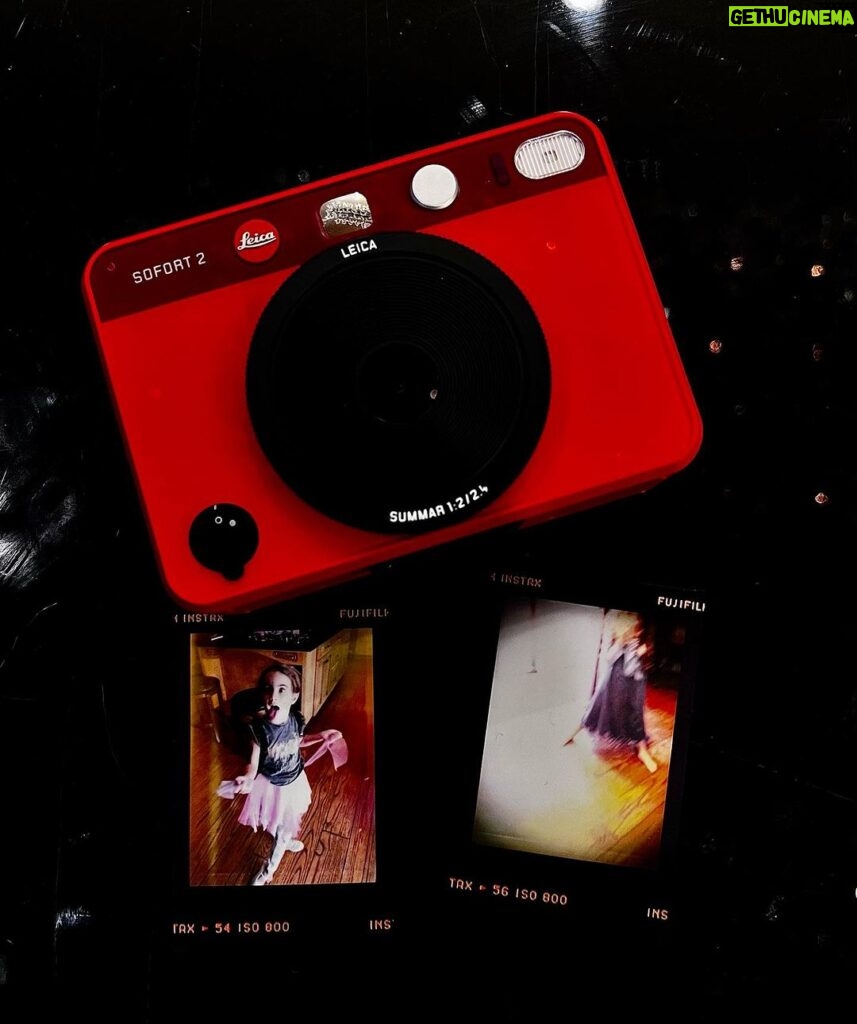 Nikki Sixx Instagram - Picked up the new Sofort 2 Polaroid camera from @leica_camera today. This is gonna be a blast on the road. Not only are there cool presets inside the camera, it syncs to your phone to print or post. @leica_camera @leicacamerausa #documentyourlife Los Angeles