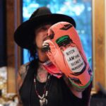 Nikki Sixx Instagram - I’m lucky my wife lets me anywhere near a kitchen ( open flames) but honestly the last year or so I’ve come to really enjoy cooking. Feels very creative. I know @tommylee has been cooking for years( Amazing cook ) and we talk about how relaxing it is. BTW we upped our fire insurance just in case…. And yes it’s sexy as Fück to make dinner with your wife. 📸 by @how2girl Jackson, Wyoming
