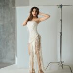 Nikki Tamboli Instagram - ♥️ . . . . . . . . . . . . Styled by: @natashaabothra 👗: @babitamalkani