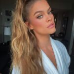 Nina Agdal Instagram – When the glam team shows up 💯