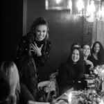 Nina Agdal Instagram - Hosted my first ever Friendsgiving last night with @BelvedereVodka and truly felt so thankful and lucky to be surrounded by such amazing, kind, smart women. We ate, we laughed, we enjoyed some drinks… what’s better than that? Cheers to my wonderful friends 💚 #ad #MadeWithNature 📸 @madisonmcgaw
