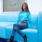 Nina Agdal Instagram - Excited to be back with @LetsGetChecked in NYC at their Care Couch in Flatiron Plaza! Nothing is more important than my health and that’s why LetsGetChecked is my go-to for all of my virtual care and at-home testing needs. Whether it’s for peace of mind or to help you identify a health issue sooner #LetsGetChecked is here to help  #ItsGoodToKnow ❤️ #ad 📸 @lifeinreverie