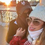 Ninel Conde Instagram - Happy Valentine’s Day❤️🪽🪽♾️ “Por encima de todo vístanse de amor, que es el vínculo perfecto.” Colosenses 3:14 Little Island NYC