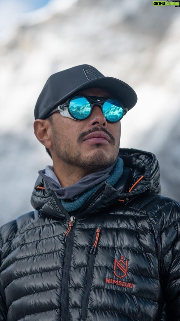 Nirmal Purja Instagram - Guys, I know so many of you have been asking about my sunglasses, so I’m excited to today launch the exclusive VALLON Heron Glacier Nimsdai Edition. These glasses are ultra-lightweight at 25 grams and super tough - with shatterproof and anti-fog tech. They provide the ultimate eye protection with Category 4 lenses and the anti- reflective blue mirror coating. Plus, they look boss too with the classic alpine look and leather side shields. They come in two colourways – Matte Black, or my personal favourite – Glacier White. You will have seen me rocking these across Everest, Lhotse, Makalu and Annapurna – trust me these are the real deal. I would never put my name on a product if it wasn’t the best and something I used all the time. They are #NimsdaiStylish and ready for the Big Mountains. Plus, these glasses do good too - for the first 48 hours VALLON and I are donating 25% of the total cost to the @nimsdai_foundation You can get the exclusive Heron Glacier Nimsdai Edition on my link in bio – £115 / €129. Copyright: @nimsdai #Nimsdaistore#Nimsdai#14peaksnothingisimpossible #14peaks #nothingisimpossible #nimsdai #nimspurja #14peaks6months #beyondpossible #k2winter #k2firstascentnoo2 #uksf #achieveyournewpossible #club8000ers #everest #k2 #aboveandbeyondadventure #eliteexped #alwaysalittlehigher Kathmandu, Nepal