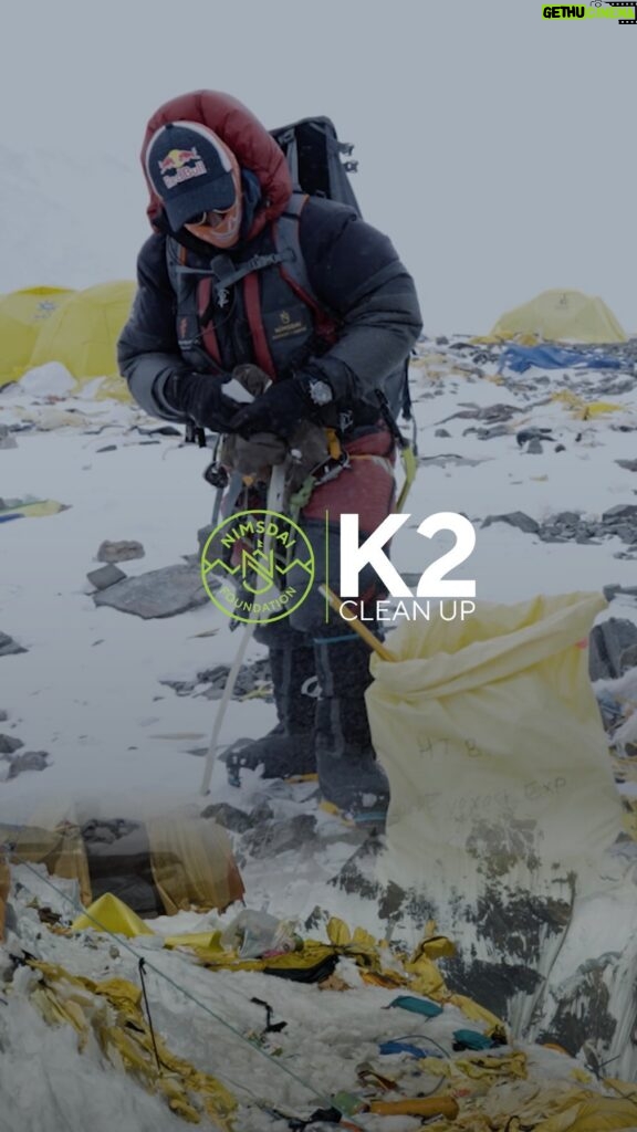 Nirmal Purja Instagram - BIG MOUNTAINS NEED BIG ACTION. This was K2 last year when our @nimsdai_foundation team, led by @eliteexped went to do the #BigMountainCleanUp. Yes, it is shocking. However, high altitude waste is a complex issue – some of it has been here decades. Waste and rubbish is a huge worldwide issue. From the plastics in the ocean to the land and rubbish clogging fields and hedges to the pollutants in the air and of course, on the mountain. We all need to play our small part in tackling this, and raising awareness globally. As a UNEP Mountain Advocate, I am proud to help raise awareness of the #BeatPlasticPollution movement – a campaign designed to raise the issue of waste from the grassroots to the Government and international level. The Big Mountain Clean Up is us playing our small part to protect and preserve these beautiful mountains not just for our generation but for generations to come. My Elite Exped team follow ‘clean as you go’ and ‘leave no trace’ protocols on all expeds and they are working with the Foundation and local guides to return to K2 this season to clean further. One key mission will be removing old ropes – these can be deadly if climbers accidently clip on to them. I believe that by working together we can bring about positive and lasting change. Part of that has to be education throughout all of society from people to Governments about waste and its effects on our home the Earth. Follow @nimsdai_foundation for more - #MountainsMatter Copyright: @nimsdai 📸: @sherpamingma #eliteexped #nimsdai #14peaks #14peaksnothingisimpossible #achieveyournewpossible #nothingisimpossible #nims #nimspurja #14peaks6months #beyondpossible #k2winter #k2firstascentnoo2 #uksf #club8000ers #everest #k2 #k2winter #aboveandbeyondadventure #k2BigMountainCleanUp #NimsdaiFoundation #BigMountainCleanUp2023 #BigMountainCleanUp @unep Pakistan