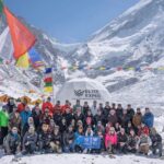 Nirmal Purja Instagram - TOP OF THE WORLD. Mission Complete /1st Group – Everest and Lhotse. I am hugely proud to say my teams have summited Everest and Lhotse. Every time I stand on the top of the world it is special. For me and my @eliteexped brothers, there is nothing better than helping others achieve their new possible. People say Everest isn’t a challenge anymore – that’s just not true. Climbing Everest takes determination, training, skills and expertise. Huge congratulations to our summiters: EVEREST TEAM 1. Nimsdai 2. Jack Lundin 3. William Lundin 4. Anna Guttu 5. Tyler Carnevale 6. Nikol Kovalchuk 7. Aldo kane 8. Daniel laidig 9. Ruby Yang 10. Alasdair Mckenzie 11. Purushottam Nepali 12. Pasang Tseri 13. Pasang Tendi 14. Rakesh Tamang 15. Yukta Gurung 16. Phurba Soman 17. Sandip Gurung 18. Mingmar Sherpa 19. Pema Renji 20. Dawa Temba 21. Kamu Tsering 22. Pasang Dorji 23. NGA Tashi 24. Pasang Nima 25. Ki Temba 26. Bibas Sherpa 27. Jacob Weasel - first ever native American to summit LHOTSE TEAM 1. Guy Bolton 2. Nima sherpa If you want to be here with us next year, now is the time. Set your goal, dream big and let my team help you get there. From trekking to Everest Base Camp, bespoke training packages for Lobuche East Peak, Manaslu, Aconcagua and Everest – we will be with you every step of the way. ✉info@eliteexped.com #eliteexped #nimsdai #14peaks #14peaksnothingisimpossible #achieveyournewpossible #nothingisimpossible #nims #nimspurja #14peaks6months #beyondpossible #k2winter #k2firstascentnoo2 #uksf #club8000ers #everest #k2 #k2winter #aboveandbeyondadventure #alwaysalittlehigher #nimsdaifoundation #bigmountaincleanup #nimsdaistore #nimsdaiultimatesummitsuit