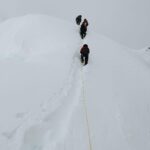 Nirmal Purja Instagram - Snowstorms couldn’t stop the team summitting #BroadPeak. 100% success rate - all 13 team members summited between 12pm - 1pm local time. All our team were strong and determined - they had made a good push to Camp 2 when the snow came in and the weather closed in. This is where the years of knowledge and experience on these peaks makes the difference! My years in the military and UKSF taught me to evaluate the situation and make decisions based on all the facts. You have to keep making decisions, keep making a plan. Then when the moment is right, you execute that plan. All our team summited Broad Peak between 12 noon - 1pm local time - a huge moment for the team. I am so proud of each and every one of you. You showed strength, tenacity and determination. Everyone is now safe and well back in the lower camps. I have now climbed Broad Peak without oxygen - only 2 more to go to do the #14Peaks without O2 - all while leading from the front and helping make others dreams their new possible. Want to join me and @eliteexped next year? Email my team ✉️ info@eliteexped.com Copyright: @nimsdai #eliteexped #nimsdai #14peaks #14peaksnothingisimpossible #achieveyournewpossible #nothingisimpossible #nims #nimspurja #14peaks6months #beyondpossible #k2winter #k2firstascentnoo2 #uksf #club8000ers #everest #k2 #k2winter #aboveandbeyondadventure #14Peaksnoo2