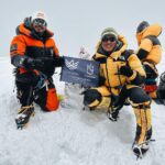 Nirmal Purja Instagram - Snowstorms couldn’t stop the team summitting #BroadPeak. 100% success rate - all 13 team members summited between 12pm - 1pm local time. All our team were strong and determined - they had made a good push to Camp 2 when the snow came in and the weather closed in. This is where the years of knowledge and experience on these peaks makes the difference! My years in the military and UKSF taught me to evaluate the situation and make decisions based on all the facts. You have to keep making decisions, keep making a plan. Then when the moment is right, you execute that plan. All our team summited Broad Peak between 12 noon - 1pm local time - a huge moment for the team. I am so proud of each and every one of you. You showed strength, tenacity and determination. Everyone is now safe and well back in the lower camps. I have now climbed Broad Peak without oxygen - only 2 more to go to do the #14Peaks without O2 - all while leading from the front and helping make others dreams their new possible. Want to join me and @eliteexped next year? Email my team ✉️ info@eliteexped.com Copyright: @nimsdai #eliteexped #nimsdai #14peaks #14peaksnothingisimpossible #achieveyournewpossible #nothingisimpossible #nims #nimspurja #14peaks6months #beyondpossible #k2winter #k2firstascentnoo2 #uksf #club8000ers #everest #k2 #k2winter #aboveandbeyondadventure #14Peaksnoo2