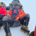 Nirmal Purja Instagram - Our team have been working extremely hard at G1 & G2. Today all our members and Sherpa guides have arrived at Camp One. There’s a lot of moving components. The majority of our Sherpa guides went up straight to G2 to drop tents and oxygen as our members will be moving to Camp Three directly tomorrow, leaving at 3 am. Meanwhile our director himself @Mt.Sherpa and senior guide @guideyukta went to drop 800m of ropes and 20 snow bars so that other teams could use them to fix on G1. The big mountain community is very small and @eliteexped is doing whatever it can to support and work together as a team. Stay tuned for more updates. 👊🏽💥 Copyright @nimsdai #eliteexped #nimsdai #14peaks #14peaksnothingisimpossible #achieveyournewpossible #nothingisimpossible #nims #nimspurja #14peaks6months #beyondpossible #k2winter #k2firstascentnoo2 #uksf #club8000ers #everest #k2 #k2winter #aboveandbeyondadventure #alwaysalittlehigher #nimsdaifoundation #bigmountaincleanup #nimsdaistore #nimsdaiultimatesummitsuit Karakoram Range