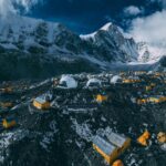 Nirmal Purja Instagram - Everest Base Camp might be home away from home for our Elite Exped team, but what is life here really like? The Base Camp is found at the bottom of the Khumbu Glacier, it is surrounded by the beautiful peaks of the region. We invest in our camp to make sure it is the best experience for our adventurers, with great coffee, a fully stocked kitchen tent and food, and showers, power and electricity. While we take our set up seriously, we also take our responsibility to the environment just as seriously. We follow all environmental protocols, including leave no trace and clean as you go. Our Base Camp is powered by a solar array that supplies all the energy we need. We have a back-up generator in case the weather turns bad – but in general we rely on solar power. Base Camp is a place where our adventurers spend time to rest, acclimatise and prep for their climbs and acclimatisation routines (*or just rest before trekking back to Kathmandu.) Want to join us? We have Everest Base Camp treks going this autumn on: Sept 11th and 5th and 7th of November. Or why not beat the rush and join us in Spring 2024? ✉️Info@eliteexped.com Copyright: @nimsdai  📸 @josemostajo #eliteexped #nimsdai #14peaks #14peaksnothingisimpossible #achieveyournewpossible  #nothingisimpossible #nims #nimspurja #14peaks6months #beyondpossible #k2winter #k2firstascentnoo2 #uksf #club8000ers #everest #k2 #k2winter #aboveandbeyondadventure #alwaysalittlehigher #nimsdaifoundation #bigmountaincleanup #nimsdaistore #nimsdaiultimatesummitsuit Mount Everest Base Camp