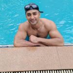 Nishant Singh Instagram – Floating through life with a smile, soaking up the sun and embracing every moment in the pool. Feeling grateful for this refreshing oasis and the journey that led me to this sculpted state of bliss. 🌞💦💪 
#PoolLife #SmileAndFloat #EmbraceTheJourney #nishantmalkani