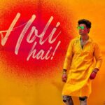 Nishant Singh Instagram - Meri Holi kaisi rahi kal reel mein dikhaunga. Abhi ke liye Yeh lo 🤗❤️ Happy Holi to you all 🌈 #nishantmalkhani #happyholi