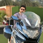 Nishant Singh Instagram - 🏍️🐺 #nishantmalkhani Jio World Garden