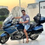 Nishant Singh Instagram - 🏍️🐺 #nishantmalkhani Jio World Garden