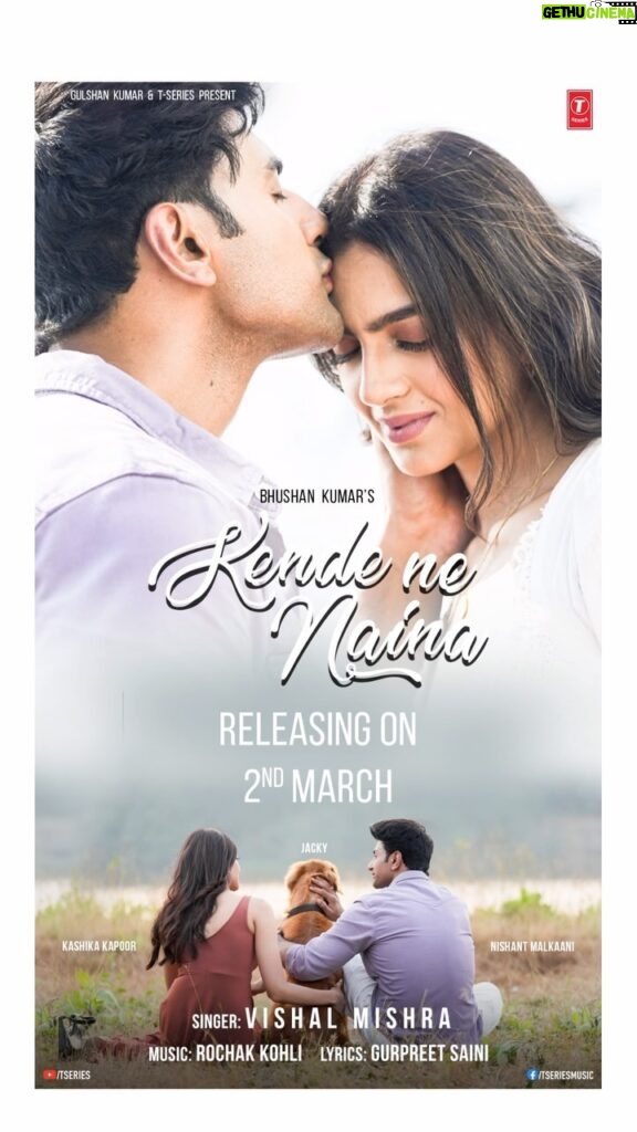 Nishant Singh Instagram - Your favourite duo is returning😋🩷#KendeNeNaina Releasing on 2nd March! The melody that intertwines hearts💞🎼✨ #tseries #BhushanKumar @tseries.official @vishalmishraofficial @nishantsinghm_official @rochakkohli @ghuggss