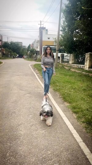 Niveditha Gowda Instagram - Woof 🐶 🐾