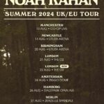 Noah Kahan Instagram – All tickets are on sale for my summer shows in the UK/EU including my added show in London + my added US shows in Austin and LA! It’s all surreal and I’m so excited so I hope you all can make it