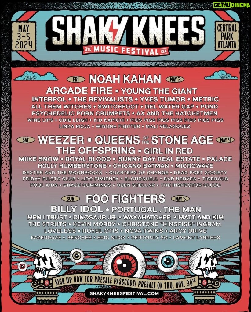 Noah Kahan Instagram - my joints are quivering @shakykneesfest