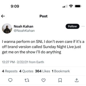 Noah Kahan Thumbnail - 622.5K Likes - Top Liked Instagram Posts and Photos