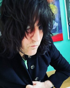 Noel Fielding Instagram - Home alone doing a photo shoot for absolutely no one. Syd Barrett plays in the background Whilst Edward Gorey drifts around drinking herbal tea and stroking an invisible cat. x