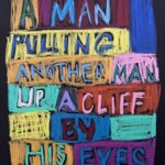 Noel Fielding Instagram - Sold ! This one is off to Knoxville ! I hope it’s Johnny ! 12 days if Noelmas x dontwalkwalkgallery x