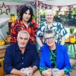 Noel Fielding Instagram - Final tonight in 10 mins ! 👻👻👻👻👻👻👻💜💜💜💜💜💜💜💜🔥🔥x @britishbakeoff @channel4 x