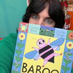 Noel Fielding Instagram - It’s world book day peeps ! My wife @llianabird has written an utterly delightful children’s book about a pink Bee 👻 If you’ve got kids or even if you haven’t it’s well worth a read. It’s called Baboo The Unusual Bee. Also it has beautiful yellow submarine like illustrations by the talented @ayshatengiz x 🩷x