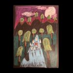 Noel Fielding Instagram - Sold ! 🖤🖤🖤 Thank you for showing the Crayon Kid so much love ! Thank you @dontwalkwalkgallery x
