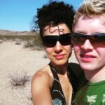 Noel Fisher Instagram - Can't believe I celebrated 16 years with this incredible woman last week! We have literally grown up together. Crazy. Grateful for every single moment and blessed to have found a person who helps and inspires me to be all that I can be. ❤️ Thank you for an amazing life my love. Can't wait to see what the future has in store for us! Also, check out my SICK early 2000s sunglasses!🤣