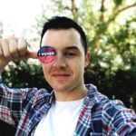 Noel Fisher Instagram - One week to #Vote2020. I did. Have you? What's your plan to #vote? How are you voting? When and where are you voting? How many of your friends and family are you helping to vote? You can find all the info you need to make sure your voice is heard at www.vote.org or www.vote411.org (forgive the cut and paste links). And don't forget, if you send proof you voted to Contests@noelfisherfans.com, you will be entered to win one of THREE #Shameless season 10 dvds sets signed by a whole BUNCH of the cast! Let's do this!