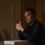Noel Fisher Instagram - I call this image "Things are going well for Zack PT 1." Find out why Nov 10 only on @peacocktv. #thecalling