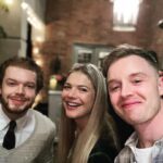 Noel Fisher Instagram – Another drop from yesterday’s holiday soiree since I disappeared for like a month. 😃 #Shameless