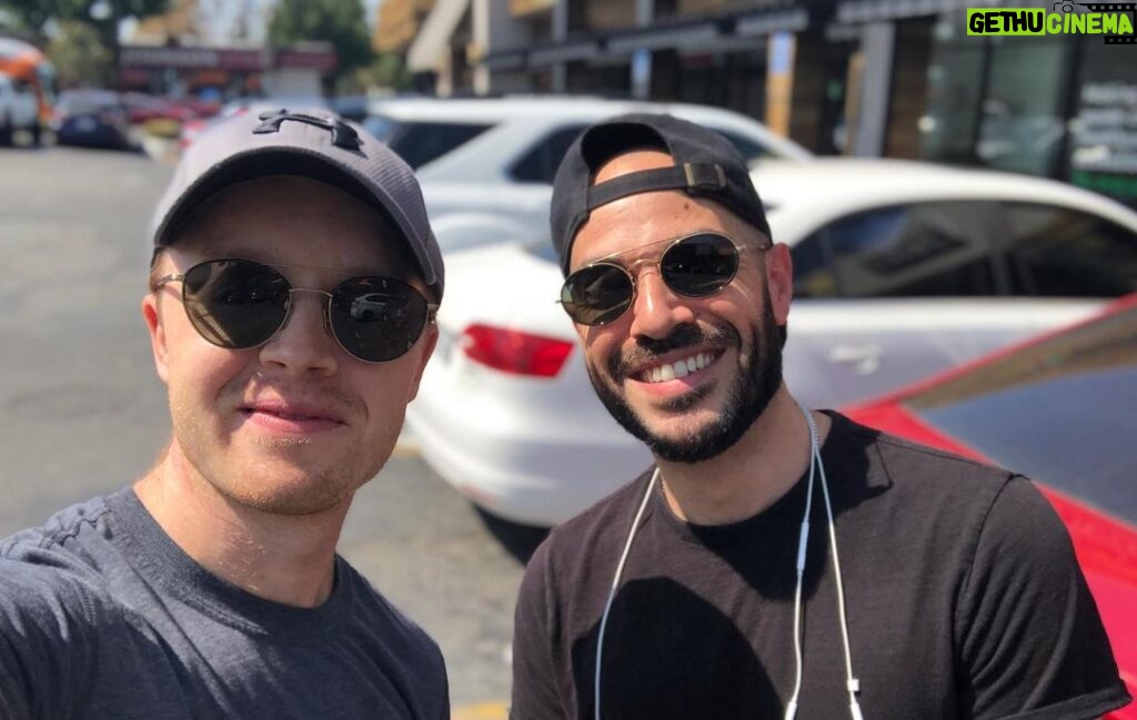 Noel Fisher Instagram - Look who I just bumped into. Random RedLine reunion! #TheRedLine