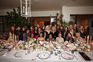 Norvina Instagram - Saturday night we celebrated 25 years of the @anastasiabeverlyhills brand.

Celebrating this milestone with the women that supported @anastasiasoare since day one
32 years ago when she started in a WeHo salon, was the most important aspect of this event honoring her work.

As my mother says, “These women were world famous, I was their brow lady who just arrived from Romania. They didn’t owe me anything, but the love and support they showed me changed my life.”

My mother has always been two things - an amazing friend, and wonderfully nostalgic.

During her toast Anastasia reminisced about her first celebrity client 30 years ago, who she didn’t know at the time was famous. That client had given her a warm hug and made her feel like everything would be ok. She raised her glass to thank @cindycrawford who was sitting at the table smiling back at her.

That was the most important moment for me, as all of these wonderful, strong and brilliant women represent how important genuine friendships are.

I’m so proud of you, mom, for everything that you have accomplished, and for the love and support you’ve given to all of your friends since day one.

#abh25thanniversary 
#anastasiabeverlyhills