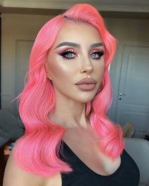 Norvina Instagram - Glammed in 🇷🇴 today by @emauta and @cozmageorge 🥰 and 10 hours later it still looks perfect including the hair & I can’t keep a curl or wave in my hair to save my life. Romanian artists are 🔥

What nose 🔪