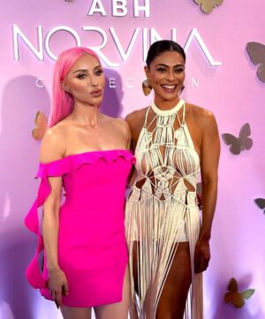 Norvina Instagram - This was the best party ever🙌 thank you so much @rafakalimann for extending your home and hosting  this event. 

You’re warmth and energy was immeasurable 🫶 in fact everyone I met on this trip has been so cool/friendly/gorgeous.

Also it could not happen without @sephorabrasil the best team ever. 

I’m so inspired and in love with 🇧🇷 and I’m practicing my Brazilian twerk everyone tried to teach me yesterday 😂for carnaval tomorrow 🥹I have a little way to go #norvina #anastasiabeverlyhills #norvinacosmetics
