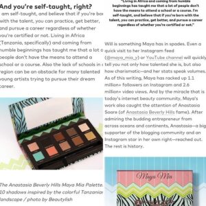 Norvina Instagram - In shock, sad and troubled to learn of  @maya_mia_y passing. 

Maya is one of the first influencers I followed and worked with.

If you were on Instagram in the 2013-2014 era her gorgeous green eyes were iconic, and known by everyone. She made me fall in love with aqua and turquoise.
 
Maya was dynamic, full of energy, and enthusiasm. She was so brave, with a larger than life personality that lit up a room. 
She would make me laugh with her hysterical voice notes, she missed her calling as a comedian. Humor was her medicine.

Im so happy to have known her and worked closely with her when we collaborated. 

We connected over our family backgrounds, and I’m sad that we had not seen each other in person recently, as we live so far apart.

You don’t expect to miss an opportunity to see someone again, especially when they’re young with a full life ahead of them. 

My condolences to her family and friends. You will be missed @maya_mia_y