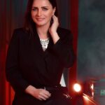 Nour Instagram - I love all the colors mixed together, Black 🖤 Thanks to my team: Stylist: @yasmineeissa Full Look: @pinkoofficial Jewelery: @azzafahmy Thank you so much @gimoooz for the lovely shots 🙏🏼