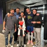 Novak Djokovic Instagram - 🏀🃏🇷🇸 Great to see @nba superstars and friends last night @lakers @nuggets #nikolajokic @officialvladedivac @sashavujacic @marko_jaric10 @nikoladjuricko @jmglitxh27 #aarongordon @peytonwatson @jelenadjokovicndf Los Angeles, California