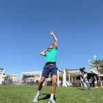 Novak Djokovic Instagram - 😎🕺💪☀️🎾🎾🎾 #TennisParadise Indian Wells Tennis Garden