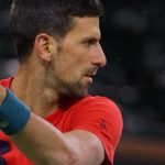 Novak Djokovic Instagram - He has that look in his eyes 👀 @djokernole means business in #TennisParadise #tennis #atp #djokovic #indianwells Indian Wells Tennis Garden