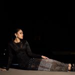 Nushrratt Bharuccha Instagram - Flair for Filmfare 🌟🖤 Styled by : @samidha.wangnoo Style team : @yashtikaasharmaa Make up & hair : @meghnabutanihairandmakeup Outfit- @premyabymanishii Jewellery- @goldenwindow Bag- @douxamourindia Heels- @giuseppezanotti Location courtesy - @theleelagandhinagar