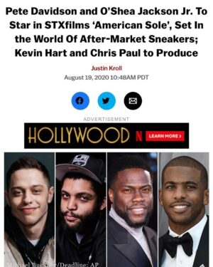 O'Shea Jackson Jr. Instagram - ....AND.....for my next trick. 

#AnotherOne