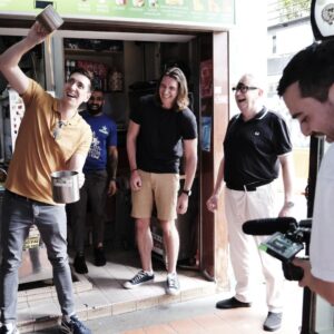 Oliver Phelps Instagram - @fantasticfriendsofficial season 2
SINGAPORE with Papa, I mean Mark Williams!! We had so much fun in this brilliant destination.
The food, the culture, the laughs - all brilliant.
#fantasticfriends #Singapore @visit_singapore